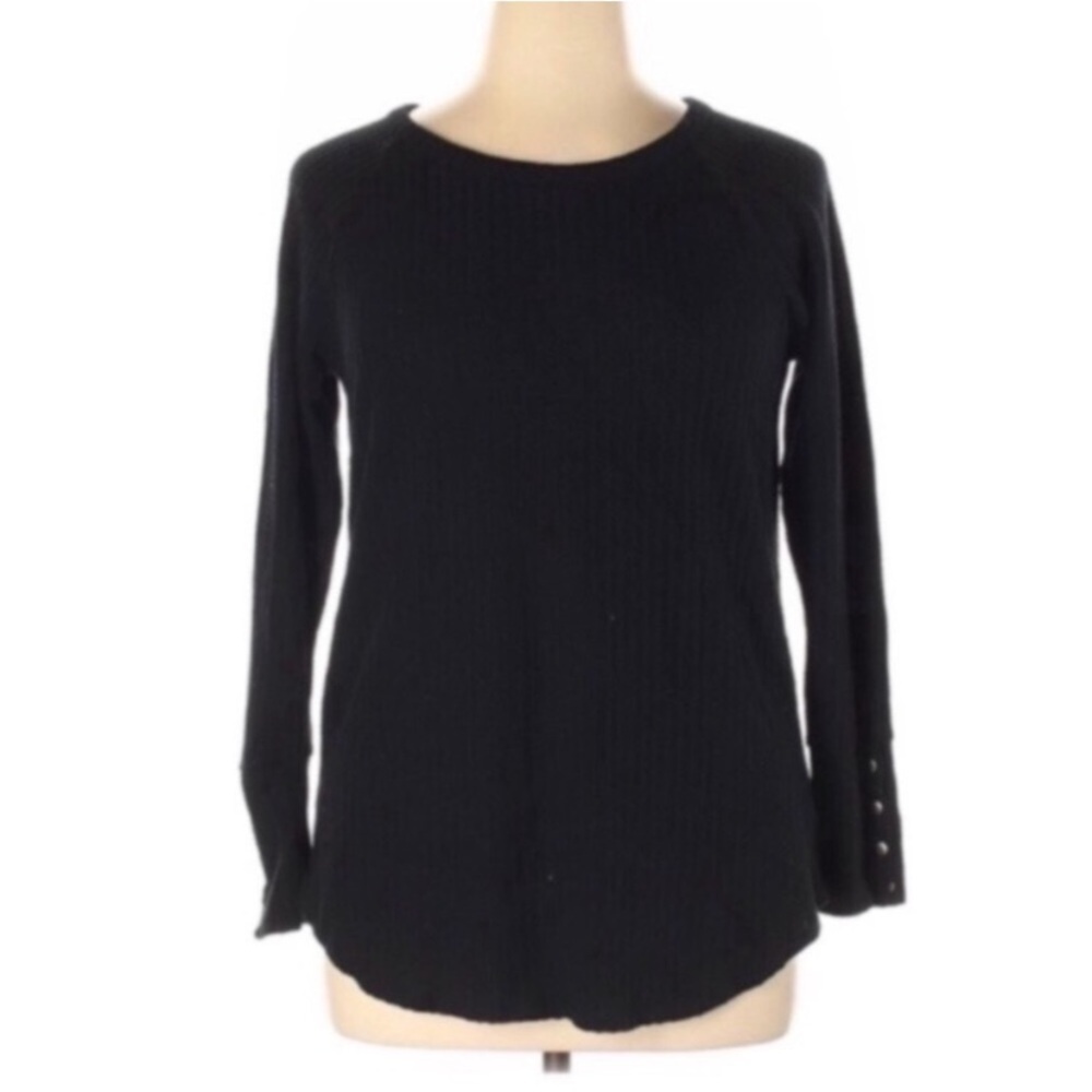 Chaser Black Knit Sweater